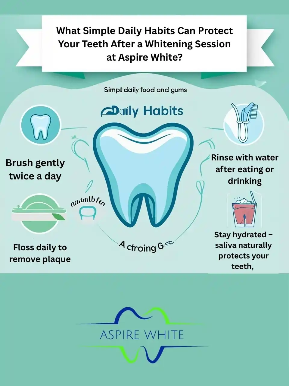 What Simple Daily Habits Can Protect Your Teeth After a Whitening Session at Aspire White Leicester